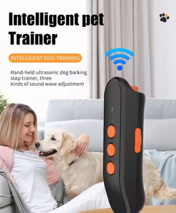 Nouveauté Appareil répulsif ultrasonique rechargeable pour chien 2 modes Bouchon pour chien Matière plastique - Product Image 5
