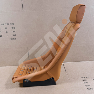 Sedili Sportivi WZSEAHI in PVC Marrone di Alta Qualità, Sedile da Corsa Classico Retrò per Auto - Product Image 4