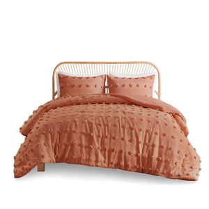 DB Clip Jacquard Comforter Set Floral Solid Printed Woven Embroidered in <b>King</b> Super <b>King</b> <b>Pillow</b> <b>Case</b> <b>Sizes</b> for Home Wedding Use - Product Image 2
