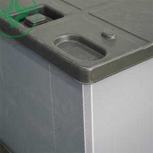 Heavy Duty Plastic Pallet Box Large Capacity Solid Collapsible Sleeve Pallet Crate Container For Cargo &amp; <strong>Storage</strong> Equipment