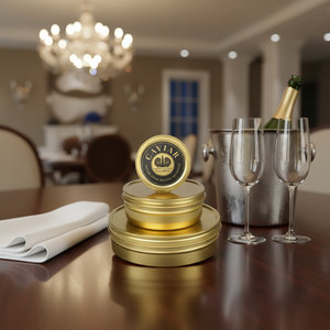 Boîte en aluminium hermétique sous vide pour <span class=keywords><strong>caviar</strong></span> <span class=keywords><strong>de</strong></span> sturgeon, 1000g/500g/250g/125g/100g/50g/<span class=keywords><strong>30g</strong></span>/20g/15g/10g, couleur personnalisée - Product Image 3