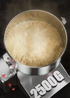 Moulin à herbes chinoises automatique 110V/220V avec prise EU/US, en acier inoxydable 304, pour usage domestique, broyage ultra-fin à petite échelle