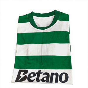 Camiseta <span class=keywords><strong>de</strong></span> Fútbol Personalizada para Hombre, Colocación del Número en la Parte Delantera, Logotipo del Equipo <span class=keywords><strong>de</strong></span> Fútbol, 100% Poliéster, Impresión por Transferencia <span class=keywords><strong>de</strong></span> Calor, Verano - Product Image 3