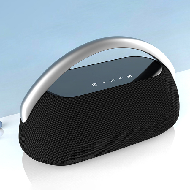 LED Super Boombox 3 Speaker 20W Bass Wireless Portable Outdoor BT Speakers Handle Waterproof Boombox 3 Speaker for Home