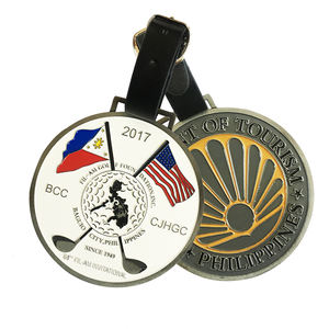 Etichette per Borse da Golf, Targhette con Nome per Mazze da Golf, Regali per Membri da 20 Anni, Accessori per Borse con Cinturino in PVC, Vendita Calda - Product Image 5