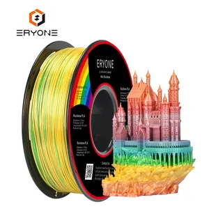 Eryone OEM 3D חוטי מדפסת יצרן 1kg 1.75 3D הדפסת נימה PLA קשת צבע
