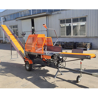Machine de découpe de processeur de bois de chauffage machines forestières 20ton