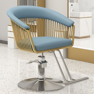 Muebles Comerciales Directos de Fábrica, Sillón de Peluquería Hidráulico Ergonómico Reclinable de Cuero PU Resistente y Moderno para Salón de Belleza - Product Image 2