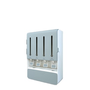 Estante de almacenamiento de cocina montado en la pared, organizador de estante de especias de aceite de vinagre de soja, caja de condimentos multifuncional - Product Image 1