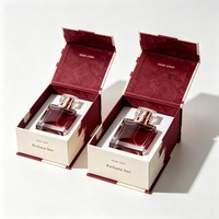 Boîte de parfum rigide de luxe personnalisée en gros avec logo, en carton rigide, 30 ml, 50 ml, boîte de parfum de haute qualité