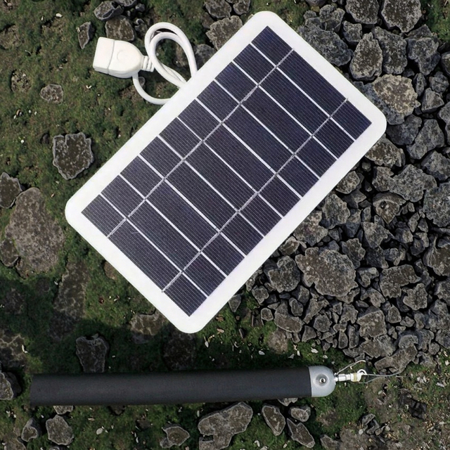 Solar Flexible Folding Portable PERC Monocrystalline 23% Efficiency Photovoltaic Panel Outdoor USB Mobile Phone Power Bank