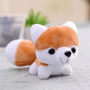 พวงกุญแจสุนัขยัดไส้รูปสัตว์สุนัขของเล่นกระเป๋าจี้เสน่ห์ - Product Image 4