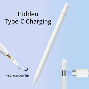 ปากกาสไตลัสแบบไร้สายพร้อมพอร์ตชาร์จแม่เหล็กแบบซ่อน สำหรับหน้าจอสัมผัส ใช้ได้กับ <span class=keywords><strong>Apple</strong></span> iPad <span class=keywords><strong>Pencil</strong></span> - Product Image 5