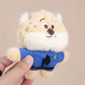 Llaveros de Peluche Adorables de Dibujos Animados de <span class=keywords><strong>Crazy</strong></span> <span class=keywords><strong>Zoo</strong></span>, Juguetes de Peluche y Accesorios de Moda para Bolsos para Niñas, ¡Venta Caliente! - Product Image 4