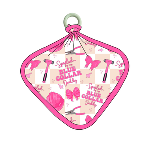 Baby-Bambus-Schmusetuch aus Bambusfaser, antibakteriell, Speichelschutz, wasserdicht, mit individuellem Aufdruck - Product Image 3