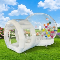Domo Inflable Transparente Impermeable Tipo Túnel para Celebridades de Internet, para Cabina de Fotos en Bodas al Aire Libre