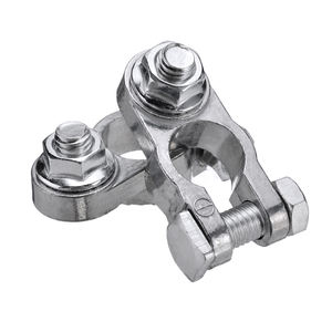 Pince <span class=keywords><strong>de</strong></span> connecteur <span class=keywords><strong>de</strong></span> câble en alliage d'aluminium, bornes <span class=keywords><strong>de</strong></span> batterie <span class=keywords><strong>de</strong></span> voiture, pince négative Positive, 10 pièces - Product Image 3