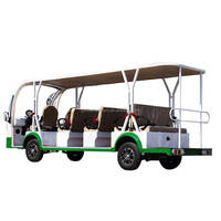 Carrito de Golf de Aluminio BFF Kepler con Certificación CE 9/14/23, Fabricado en Shandong, Autobús Turístico Eléctrico con Batería