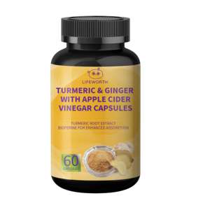 LIFEWORTH-cucurcumina con soporte de junta Natural bioperina, original, con 95% cápsulas de curcuminids y pimienta negra - Product Image 1