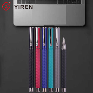 Yiren बड़ा nb कस्टम 0.5 मिमी हस्ताक्षर जेल धातु क्लिप वाटरप्रूफ रोलर पेन के साथ स्याही पेन - Product Image 2