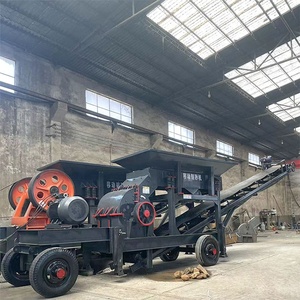 אבן מחצבה קרווונת מכונת קרווונת אבן ניידת - Product Image 1