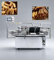 Nouvelle machine à gaufres électriques pour cornets de crème glacée, design rotatif multi-moules, formes personnalisables