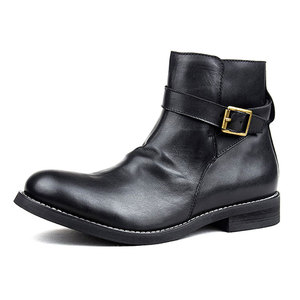 <span class=keywords><strong>Nouvelles</strong></span> chaussures décontractées pour hommes en cuir véritable bottes martin bottes occasionnels chaussures pour hommes - Product Image 6
