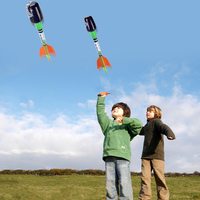 Lance-roquettes à balles molles, jouet fusée volante, sécurité, lance-roquettes, jouets d'extérieur pour enfants