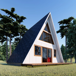 Vente chaude 40ft Huttes <span class=keywords><strong>en</strong></span> acier préfabriquées Chine Prix <span class=keywords><strong>Chalet</strong></span> <span class=keywords><strong>de</strong></span> <span class=keywords><strong>jardin</strong></span> Kits <span class=keywords><strong>de</strong></span> cabane <span class=keywords><strong>en</strong></span> rondins Mini maisons mobiles <span class=keywords><strong>en</strong></span> bois Resort Cottage Usage domestique - Product Image 2