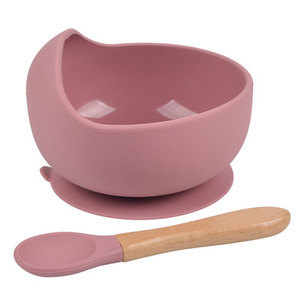 Juego de Vajilla de Silicona para Bebé, Diseño Personalizado ODM OEM, Plato con Fuerte Succión y Cuchara con Forma de Animal para Bebés y Niños Pequeños - Product Image 2