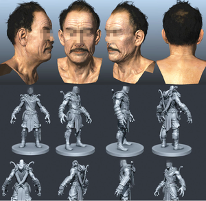 Collezione figura d'azione completa 1/6 testa scolpt del giocatore di Football in buona qualità - Product Image 3