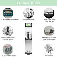 Slushy Maker Machine 1 Réservoirs 15L Commercial Smoothie Slushie Ice Making Machine Frozen Drink Slush Machine à vendre