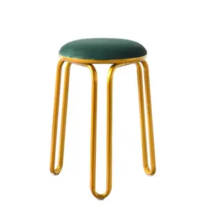 Китайский дешевый новый дизайн Европа современные золотые латунные металлические обеденные стулья для столовой гостиной
