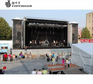 Topfinger โครง TFR018อะลูมิเนียมแบบพกพา, โครงแบบโมดูลาร์เชื่อมต่อเร็วโครงไฟเวทีสีเงิน & ดำ - Product Image 3