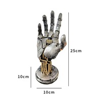 Support pour manette de jeu Support Cyberpunk Silverhand Main mécanique, Manette de jeu de bureau Support universel pour casque d'écoute