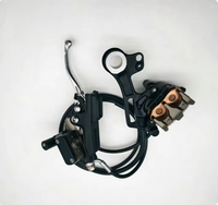 Ensemble de frein à disque arrière Surron Ultra Bee, étrier hydraulique, maître-cylindre, support de montage, aluminium CNC, pièces pour moto électrique tout-terrain