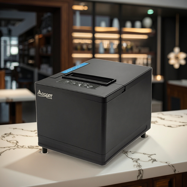 Reliable 80mm Thermal Receipt Printer with Auto Cutter and Multiple Interface Options