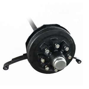 Asse del rimorchio frenato del tamburo elettrico di prezzo di fabbrica della cina 7000 lbs con le molle a balestra - Product Image 5