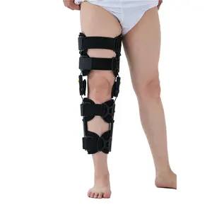 Protector de Espinilla y peroné de espuma de macromolécula médica, protector transpirable para rodilla y pierna