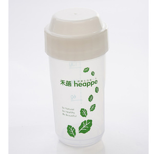 Transparent Plastic Graduated Shaker Cup 200Ml Leak Proof Airtight For Protein Powder Reusable Health Cup - Product Image 5