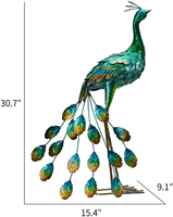 Ornements de jardin en métal, 20 pièces, ensemble de sculptures d'animaux, décoration de tige de pelouse pour Patio et jardin d'extérieur, nouveau Design