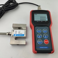 Dinamometer Instrumen Genggam Tampilan Digital Dinamometer Dorong dan Tarik Alat Uji Pengukur Presisi Tinggi Instrumen Penimbangan Alarm