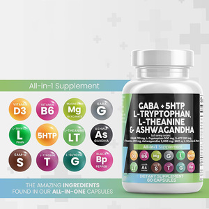 Capsules OEM L-Théanine GABA pour adultes : Apaise le stress et améliore la qualité du sommeil – Tout-en-un - Product Image 6