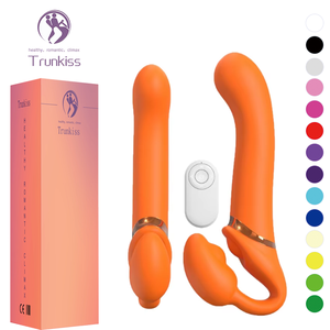 Vibrateur à double tête Produits pour adultes Jouets pour adultes 5 fréquences 5 vitesses avec télécommande sans fil Vibrateur pour jouets sexuels de femme de chambre - Product Image 1