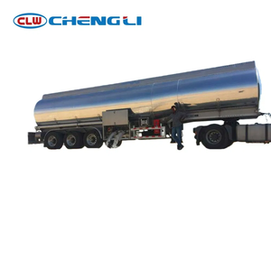 รถพ่วงบรรทุกถังอลูมิเนียมอัลลอยด์บรรจุก๊าซ LPG ขนาด 47.3 ลูกบาศก์เมตร ยี่ห้อ CLW Chengli สำหรับขนส่งก๊าซปิโตรเลียมเหลว - Product Image 2