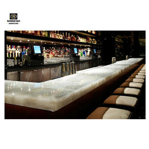 Pierre naturelle en albâtre blanc, dalle <span class=keywords><strong>de</strong></span> marbre en quartz - Product Image 6