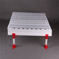 Planche spéciale anti-corrosion pour les fuites de fumier dans les élevages de poulets, plancher en plastique pour volailles, lattes en plastique