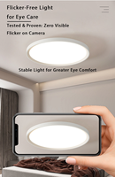 Lustre moderne pour éclairage intérieur, lampe LED ronde colorée 12W 16W avec détecteur de mouvement, luminaire suspendu pour salon, chambre à coucher