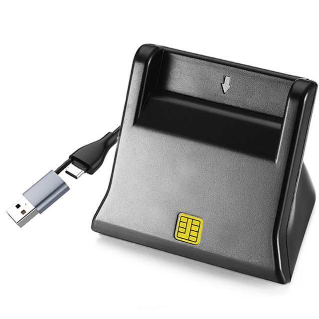 Factory Direct Smart Card Reader, Multi-Function SIM/ID/CAC & Bank Card Reader (Ready to Ship