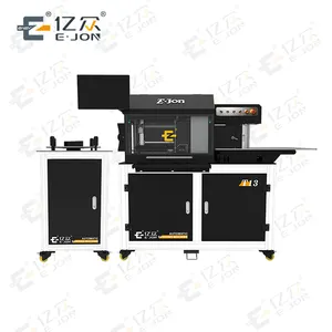 Strong EJON T13 CE Certification Multifunction Cnc Sign Channel Letter Bending Machine For Plate and Profile Metal
